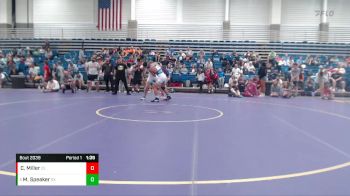 160 lbs Champ. Round 1 - Max Speaker, St. Xavier vs Clayton Miller, Columbus East