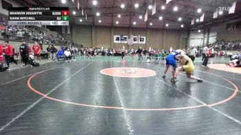 190 lbs Cons. Round 2 - Brandon Bequette, Hillsboro vs Gavin Mitchell, Basehor-Linwood