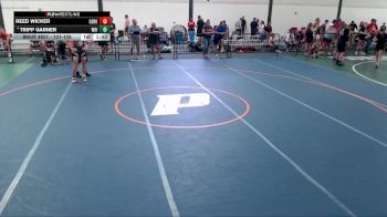121-125 lbs 1st Place Match - Tripp Garner, Wrightway vs Reed Wicker, Warrior RTC