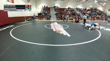126 lbs Semifinal - Reese Evenson, Thunder Basin vs Myles Dayton, Cokeville