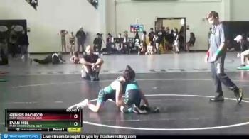 58 lbs Round 3 - Evan Hill, Panther Wrestling Club vs Genisis Pacheco, Panther Wrestling Club