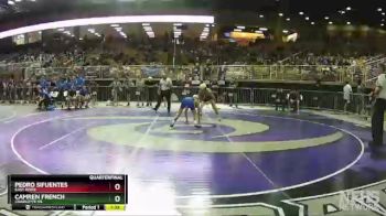 2A 113 lbs Quarterfinal - Pedro Sifuentes, East River vs Camren French, Charlotte Hs