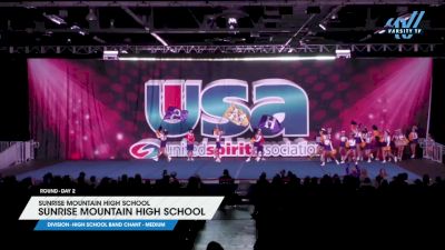 Sunrise Mountain High School - Sunrise Mountain High School [2025 High School Band Chant - Medium Day 2] 2025 USA Spirit Natl's/Collegiate Champs/Jr. Natl's