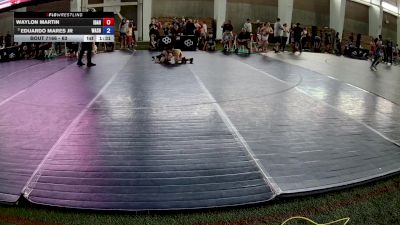 63 lbs Cons. Semis - Waylon Martin, Idaho vs Eduardo Mares Jr, Washington