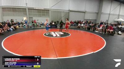 160 lbs Round 1 (8 Team) - Logan Butzon, Minnesota Red vs Sam Duling, Kansas Blue