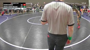 120 lbs Cons. Round 3 - Raiden Barnes, Union vs Miguel Marin-Melgar, Rogers