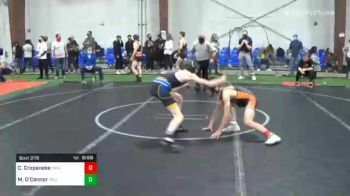 105 lbs Consolation - Christopher Cropanese, Princeton vs Michael O'Connor, Triumph