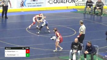 82 lbs Prelims - Shawn Robertson, Fort Cherry vs Logan Rumberger, Tyrone