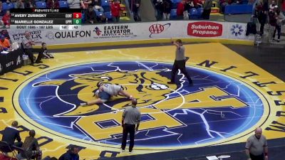 167 lbs Consi Of 8 #1 - Avery Zurinsky, Central Mountain vs Marielle Gonzalez, Upper Perkiomen