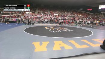 120 lbs Quarterfinal - Autumn Wilson, Tonganoxie HS vs Faith Hoover, Colby HS