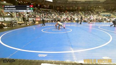 135 lbs Semifinal - Elijah Bushy, Beast Mode Wrestling vs Joe Whitford, Sanderson Wrestling Academy