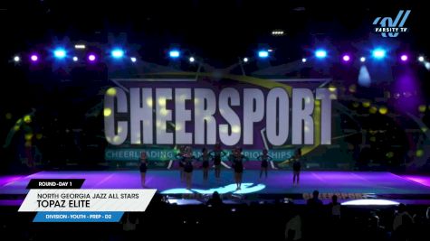 North Georgia Jazz All Stars - Topaz Elite [2024 L2.2 Youth - PREP - D2 Day 1] 2024 CHEERSPORT National All Star Cheerleading Championship