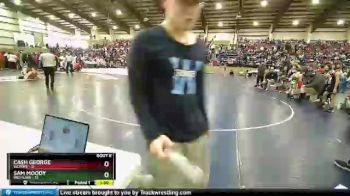 80 lbs Champ Round 1 (16 Team) - Cash George, Victory vs Sam Moody, Westlake