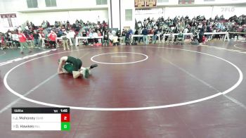 132 lbs Round Of 16 - Jack Mahoney, Duxbury vs David Hawkes, Billerica