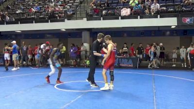 120 lbs Quarters - Robert Olson, GRIT Athletics Wrestling Club vs Adonis Washington, The Wrestling Academy