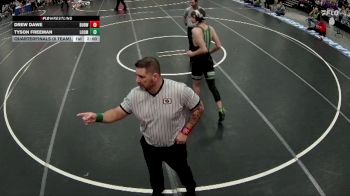 144 lbs Quarterfinals (8 Team) - Cort Buss, Burwell vs Caden Hunt, Loomis