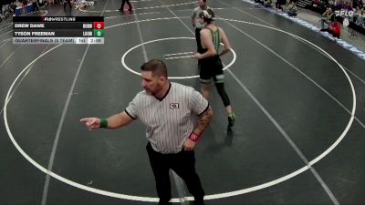 144 lbs Quarterfinals (8 Team) - Cort Buss, Burwell vs Caden Hunt, Loomis