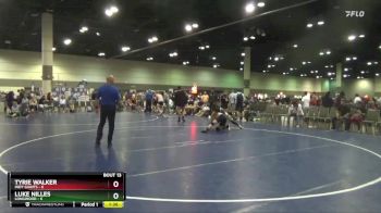 120 lbs Cross Bracket (8 Team) - Tyrie Walker, Indy Giants vs Luke Nilles, Longwood