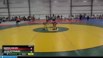 52 lbs Round 1 - Axton Wittenburg, Iowa Black vs Easton Carlson, PINnacle