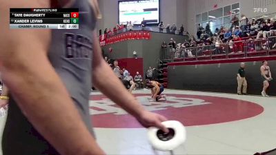 215 lbs Champ. Round 1 - Tate Daugherty, Nashville Christian School vs Xander Levins, Knoxville Catholic High School