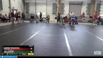 96 lbs Round 1 (4 Team) - Carter Trukovich, Team Ohio vs Joe Cooper, Warhawks Black