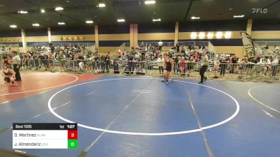 137 lbs Round Of 32 - Daniel Martinez, Alamosa vs Joaquin Almendariz, Jedi Wr Ac