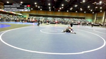 144 lbs Consi Of 32 #2 - Vincent Maumoynier, Lassen vs Anthony Segura, Grandview