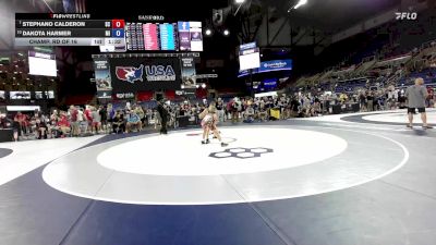 94 lbs Champ. Rd Of 16 - Stephano Calderon, SC vs Dakota Harmer, MI