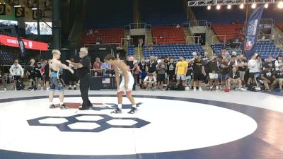 132 lbs Champ. Rd Of 128 - Zane Blanchard, Louisiana vs Tommy Wurster, Ohio