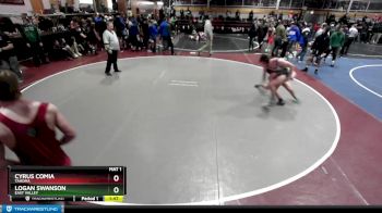 152 lbs Cons. Round 2 - Logan Swanson, East Valley vs Cyrus Comia, Tahoma