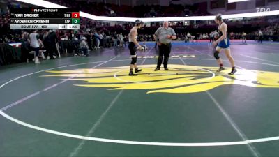 150 lbs Cons. Round 5 - Ivan Orcher, Timberline vs Ayden Knickrehm, Capital