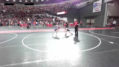 60 lbs Champ. Round 1 - Scarlett Youngs, Sugar River Raiders vs Amelia Miller, St Croix Central