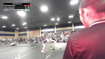 136 lbs Round Of 64 - Bryleigh Delis, Threshold WC vs Bella Nelson, N8