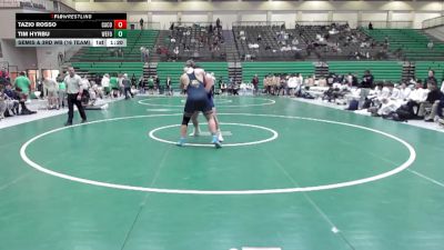 285 lbs Semis & 3rd Wb (16 Team) - Tazio Rosso, Camden County vs Tim Hyrbu, West Forsyth