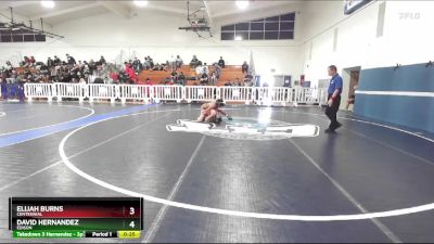 120 lbs Cons. Round 1 - David Hernandez, Edison vs Elijah Burns, Centennial