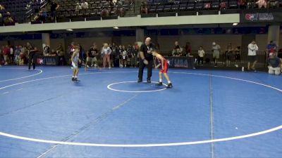 67 lbs Semis - Cruz Urioste, Team Donahoe Wrestling Club vs Owen Slabaugh, Alber Athletics Wrestling Club