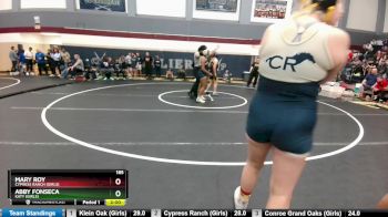 185 lbs Round 2 - Mary Roy, Cypress Ranch (Girls) vs Abby Fonseca, Katy (Girls)