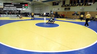 129 lbs Round Of 32 - Lander Bosh, Layton (UT) vs Trevor Anderson, Orting (WA)
