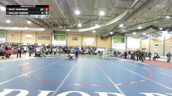 126 lbs Round Of 16 - Riley Hardiman, Coventry vs William Tamboe, South Kingstown