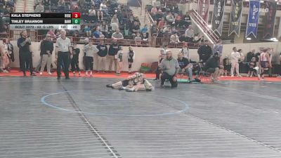 63_G lbs Semifinal - Kala Stephens, Rose Tree Media vs Tinley Brannon, Danville
