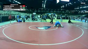 215 lbs Champ. Round 2 - Cooper Gentle, McCallie School vs Aidan Buck, Camden County