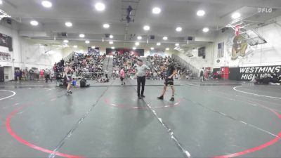 132 lbs Champ. Round 1 - Nathan Carrillo, St. John Bosco vs Romeo Jauregui, Magnolia