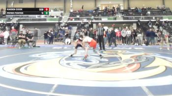 113 lbs Consi Of 8 #2 - Kaiden Cook, Cranston West vs Peter Fontes, Toll Gate