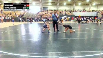 82 lbs 3rd Place Match - Scarlett Page, Williamson Co Wrestling Club vs Grace Vick, Maryville Wrestling