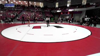 100 lbs Semifinal - Kylie White, Mustang High School Girls vs Mary Roop, Edmond North