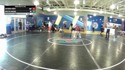 144 lbs Round 3 (8 Team) - Jayden Frey, Pasco Wolfpack vs Devyn Hicks, Westside Wrestling