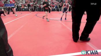 60 lbs Consi Of 4 - Drew Lawson, Ponca City Wildcat Wrestling vs Nasir Ashford, Tulsa North Mabee Stampede