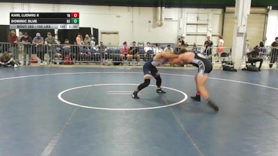 165 lbs Consi Of 32 #1 - Karl Ludwig II, VA vs Dominic Blue, NC
