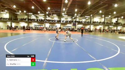 131 lbs Quarterfinal - Luke Satriano, Valley Central vs Landyn Shaffer, Deposit-hancock