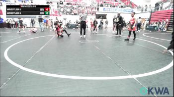 88 lbs 3rd Place - Knari Spotwood, Del City Little League Wrestling vs Kaden Hughes, Del City Little League Wrestling